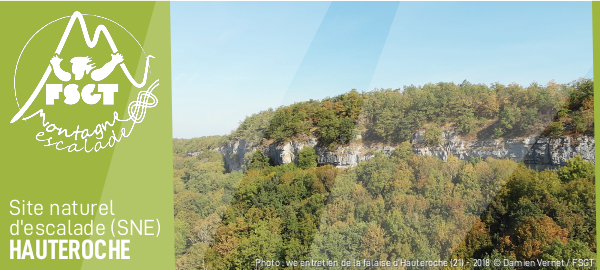 Bandeau: Site Naturel d'Escalade - Hauteroche